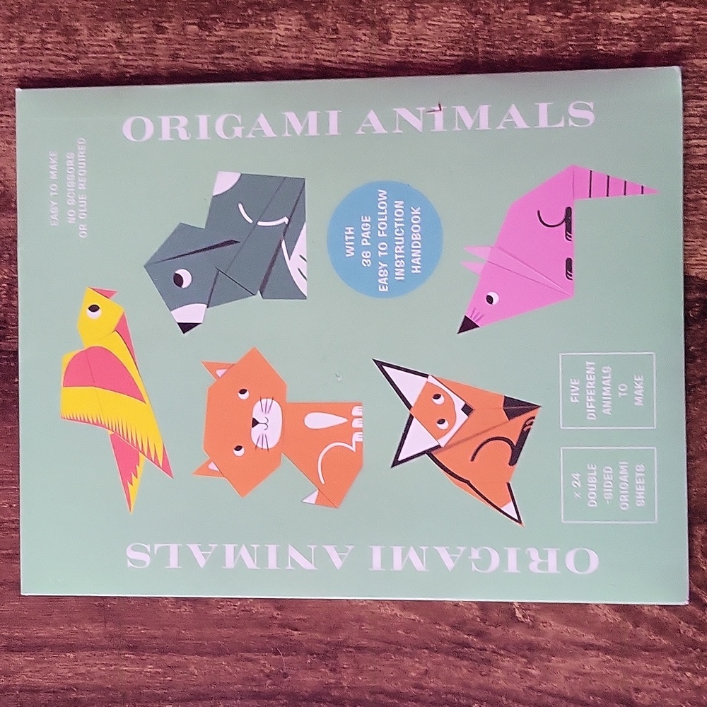 Origami Animals 🐈 🐦 🐁!